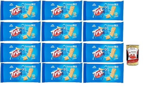 Galbusera Crackers Cracker salati Salzgebäck gesalzen 12x 250g, herzhafter Snack kekse aus Italien + Italian Gourmet polpa 400g Galbusera Crackers Cracker salati Salzgebäck gesalzen 12x 250g, herzhafter Snack kekse aus Italien + Italian Gourmet polpa 400g von Italian Gourmet E.R.