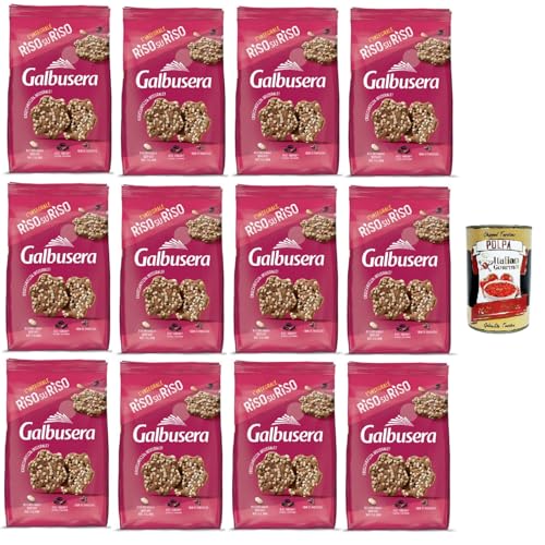 Galbusera RisosuRiso panetti con riso Venere, riso integrale soffiato e semi di papavero RisosuRiso Panetti mit Venere-Reis, gepufftem Naturreis und Mohn 12x200g+ Italian Gourmet Polpa 400 g Galbusera RisosuRiso panetti con riso Venere, riso integrale soffiato e semi di papavero RisosuRiso Panetti mit Venere-Reis, gepufftem Naturreis und Mohn 12x200g+ Italian Gourmet Polpa 400 g von Italian Gourmet E.R.