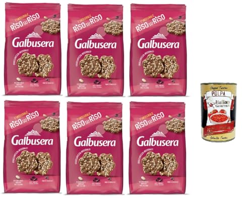 Galbusera RisosuRiso panetti con riso Venere, riso integrale soffiato e semi di papavero RisosuRiso Panetti mit Venere-Reis, gepufftem Naturreis und Mohn 6x200g+ Italian Gourmet Polpa 400 g Galbusera RisosuRiso panetti con riso Venere, riso integrale soffiato e semi di papavero RisosuRiso Panetti mit Venere-Reis, gepufftem Naturreis und Mohn 6x200g+ Italian Gourmet Polpa 400 g von Italian Gourmet E.R.