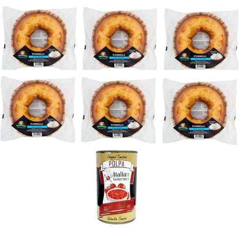 Gecchele Ciambella Allo Yogurt Joghurt Donut Gebackenes Süßwarenprodukt 6x 400 gr + Italian Gourmet polpa 400g Gecchele Ciambella Allo Yogurt Joghurt Donut Gebackenes Süßwarenprodukt 6x 400 gr + Italian Gourmet polpa 400g von Italian Gourmet E.R.