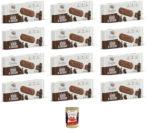 Gentilini Osvego al cioccolato Schokoladen-Osvego 12 x 250gr + Italian Gourmet Polpa 400g Gentilini Osvego al cioccolato Schokoladen-Osvego 12 x 250gr + Italian Gourmet Polpa 400g von Italian Gourmet E.R.