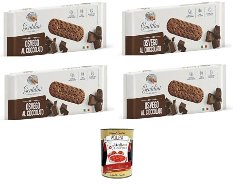 Gentilini Osvego al cioccolato Schokoladen-Osvego 4x 250gr + Italian Gourmet Polpa 400g Gentilini Osvego al cioccolato Schokoladen-Osvego 4x 250gr + Italian Gourmet Polpa 400g von Italian Gourmet E.R.