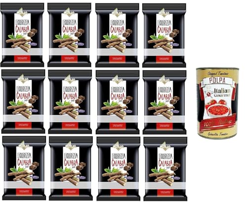 Giulia Caramelle Ripiene con Liquirizia di Calabria DOP Süßigkeiten Gefüllte Bonbons mit Lakritz 12x150g+ Italian Gourmet polpa 400g Giulia Caramelle Ripiene con Liquirizia di Calabria DOP Süßigkeiten Gefüllte Bonbons mit Lakritz 12x150g+ Italian Gourmet polpa 400g von Italian Gourmet E.R.