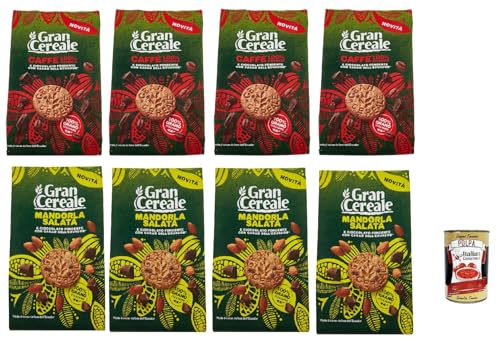Gran Cereale Biscotti Testpaket, Kekse mit Kaffee - Mandel und dunkle Schokolade 8x 280g + Italian Gourmet polpa 400g Gran Cereale Biscotti Testpaket, Kekse mit Kaffee - Mandel und dunkle Schokolade 8x 280g + Italian Gourmet polpa 400g von Italian Gourmet E.R.