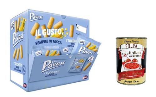 Gran Pavesi Tocchetti di mais Maisstücke Display mit 32 Beuteln à 32 g + Italian Gourmet polpa 400g Gran Pavesi Tocchetti di mais Maisstücke Display mit 32 Beuteln à 32 g + Italian Gourmet polpa 400g von Italian Gourmet E.R.