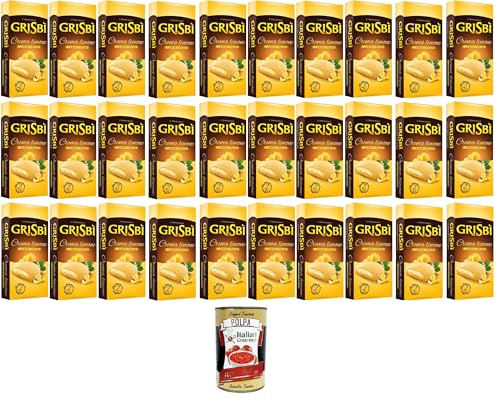 Grisbi Zitrone Einzeldosispackung mit 2 Keksen Box mit 30 Stück+ Italian Gourmet Polpa 400g Grisbi Zitrone Einzeldosispackung mit 2 Keksen Box mit 30 Stück+ Italian Gourmet Polpa 400g von Italian Gourmet E.R.