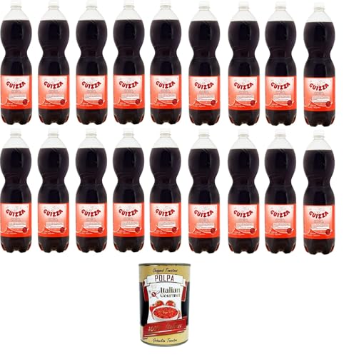Guizza Cola senza Zuccheri Aggiunti Cola ohne Zuckerzusatz, 18x 1,5L+ Italian Gourmet polpa 400g Guizza Cola senza Zuccheri Aggiunti Cola ohne Zuckerzusatz, 18x 1,5L+ Italian Gourmet polpa 400g von Italian Gourmet E.R.