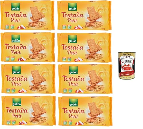 Gullon Biscotti Tostada Petit Tostada Petit Kekse 8x400gr + Italian Gourmet polpa 400g Gullon Biscotti Tostada Petit Tostada Petit Kekse 8x400gr + Italian Gourmet polpa 400g von Italian Gourmet E.R.