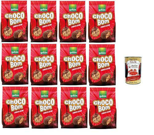 Gullon Choco Bom Milk Chocolate Cookies Milchschokoladenkekse 12x 200 g+ Italian Gourmet polpa 400g Gullon Choco Bom Milk Chocolate Cookies Milchschokoladenkekse 12x 200 g+ Italian Gourmet polpa 400g von Italian Gourmet E.R.