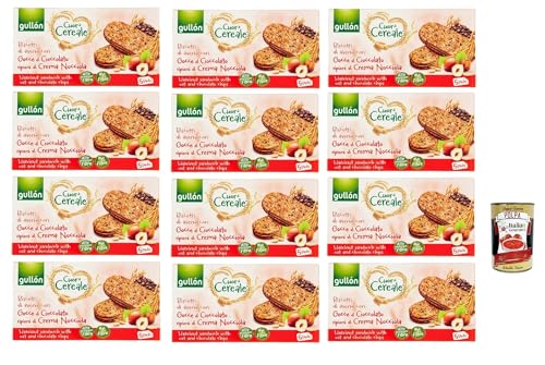 Gullón Cuor Di Cereali Con Crema Alla Nocciola,, Kekse mit Hafer- und mit Haselnusscremefüllung, 12x 220g + Italian Gourmet polpa 400g Gullón Cuor Di Cereali Con Crema Alla Nocciola,, Kekse mit Hafer- und mit Haselnusscremefüllung, 12x 220g + Italian Gourmet polpa 400g von Italian Gourmet E.R.