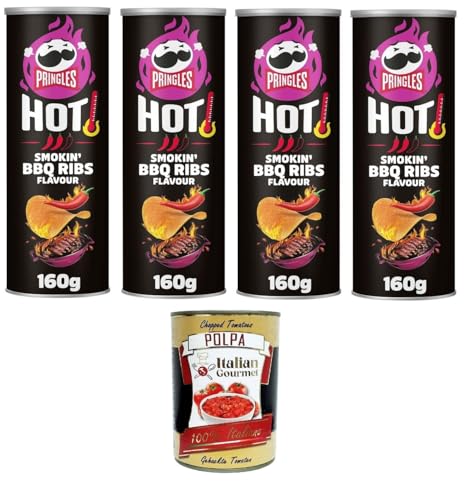 HOT Smokin’ BBQ Ribs 4x 160gr + Italian Gourmet polpa 400g HOT Smokin’ BBQ Ribs 4x 160gr + Italian Gourmet polpa 400g von Italian Gourmet E.R.