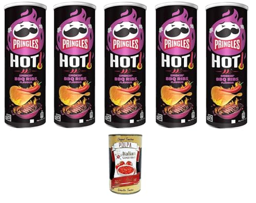 HOT Smokin' BBQ Ribs Flavour 5x 160gr + Italian Gourmet polpa 400g HOT Smokin' BBQ Ribs Flavour 5x 160gr + Italian Gourmet polpa 400g von Italian Gourmet E.R.