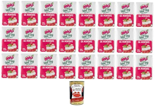 Hoplà Idee Veg 100 % pflanzliches Soja Zum Aufschlagen 24x 200ml+ Italian Gourmet polpa 400g Hoplà Idee Veg 100 % pflanzliches Soja Zum Aufschlagen 24x 200ml+ Italian Gourmet polpa 400g von Italian Gourmet E.R.
