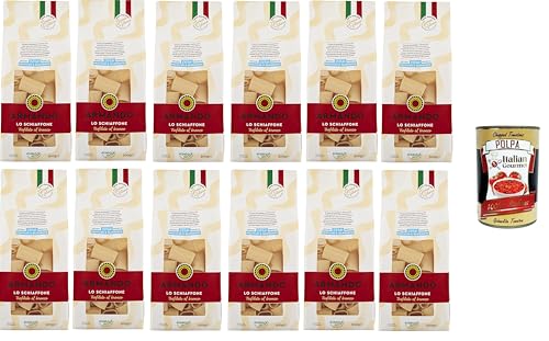 Il Grano Di Armando Lo Schiaffone Italienischer Weizen Bronze gezeichnet 100% Italienische Pasta 12 x 500g + Italian Gourmet Polpa di Pomodoro 400g Il Grano Di Armando Lo Schiaffone Italienischer Weizen Bronze gezeichnet 100% Italienische Pasta 12 x 500g + Italian Gourmet Polpa di Pomodoro 400g von Italian Gourmet E.R.