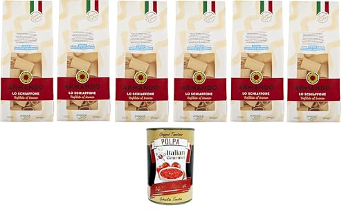 Il Grano Di Armando Lo Schiaffone Italienischer Weizen Bronze gezeichnet 100% Italienische Pasta 6 x 500g + Italian Gourmet Polpa di Pomodoro 400g Il Grano Di Armando Lo Schiaffone Italienischer Weizen Bronze gezeichnet 100% Italienische Pasta 6 x 500g + Italian Gourmet Polpa di Pomodoro 400g von Italian Gourmet E.R.