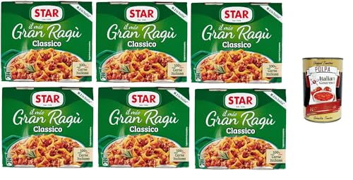 Il Mio Gran Ragù Star Classico, N.1 in Italien, tomatensauce 12x 180g sauce Tomatensuppe, Fleisch und Tomatensauce + Italian Gourmet polpa 400g Il Mio Gran Ragù Star Classico, N.1 in Italien, tomatensauce 12x 180g sauce Tomatensuppe, Fleisch und Tomatensauce + Italian Gourmet polpa 400g von Italian Gourmet E.R.