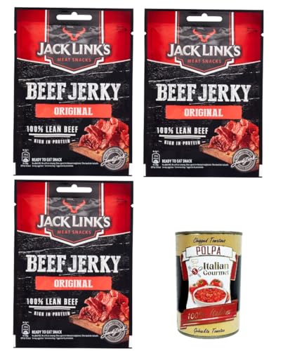 Carne di Manzo Essiccata Original getrocknetes Rindfleisch 3x 25g+ Italian Gourmet Polpa di Pomodoro 400g Carne di Manzo Essiccata Original getrocknetes Rindfleisch 3x 25g+ Italian Gourmet Polpa di Pomodoro 400g von Italian Gourmet E.R.