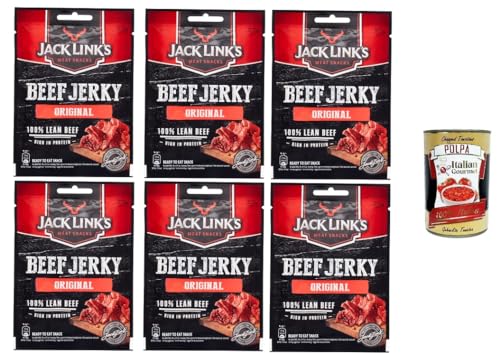 Carne di Manzo Essiccata Original getrocknetes Rindfleisch 6x 25g+ Italian Gourmet Polpa di Pomodoro 400g Carne di Manzo Essiccata Original getrocknetes Rindfleisch 6x 25g+ Italian Gourmet Polpa di Pomodoro 400g von Italian Gourmet E.R.