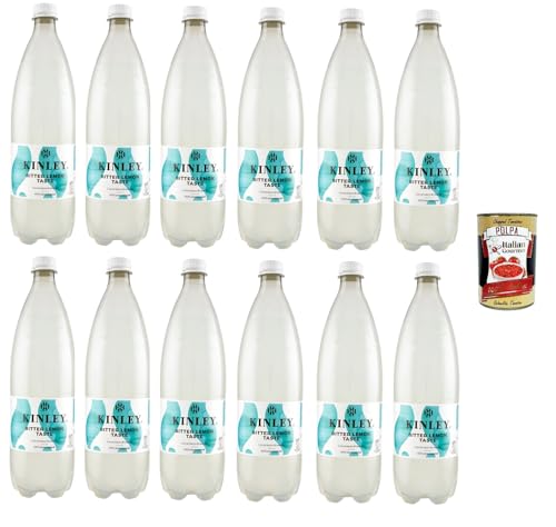 KINLEY Bitter Lemon Taste ZITRONEN-TONIC-WASSER 12x 1lt+ Italian Gourmet polpa 400g KINLEY Bitter Lemon Taste ZITRONEN-TONIC-WASSER 12x 1lt+ Italian Gourmet polpa 400g von Italian Gourmet E.R.