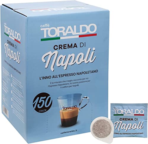 Kaffeepads Toraldo Creme von Neapel Mischung ESE 44 mm (150 Stück) von Italian Gourmet E.R.