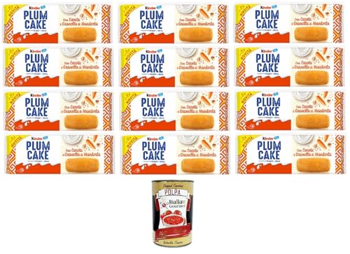 Kinder Plumcake con Carota e Granella di Mandorla Pflaumenkuchen mit Karotten- und Mandelbröseln 12x192gr +Italian Gourmet Polpa di Pomodoro Kinder Plumcake con Carota e Granella di Mandorla Pflaumenkuchen mit Karotten- und Mandelbröseln 12x192gr +Italian Gourmet Polpa di Pomodoro von Italian Gourmet E.R.