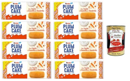Kinder Plumcake con Carota e Granella di Mandorla Pflaumenkuchen mit Karotten- und Mandelbröseln 8x192gr +Italian Gourmet Polpa di Pomodoro Kinder Plumcake con Carota e Granella di Mandorla Pflaumenkuchen mit Karotten- und Mandelbröseln 8x192gr +Italian Gourmet Polpa di Pomodoro von Italian Gourmet E.R.
