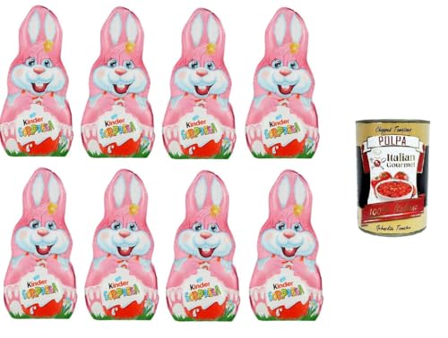 Kinder Sorpresa Figura cava Coniglio Lei Surprise Hohlfigur Hase Lei 8x75 g+ Italian Gourmet polpa 400g Kinder Sorpresa Figura cava Coniglio Lei Surprise Hohlfigur Hase Lei 8x75 g+ Italian Gourmet polpa 400g von Italian Gourmet E.R.