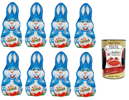 Kinder Sorpresa Figura cava Coniglio Lui Surprise Hohlfigur Rabbit Him 8x75 g+ Italian Gourmet polpa 400g Kinder Sorpresa Figura cava Coniglio Lui Surprise Hohlfigur Rabbit Him 8x75 g+ Italian Gourmet polpa 400g von Italian Gourmet E.R.