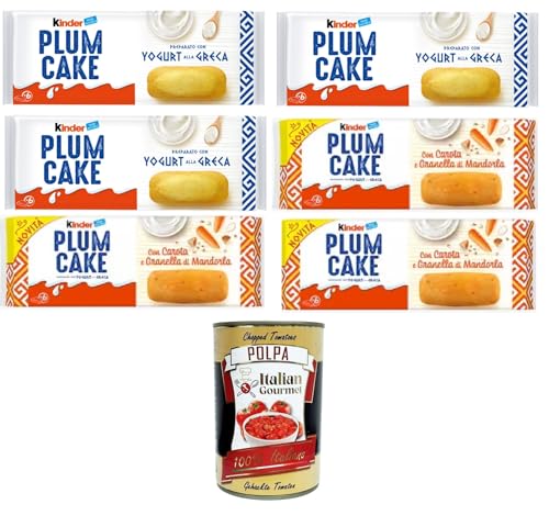 Kinder Testpaket Plumcake con Carota e Granella di Mandorla, Alla Greca, Pflaumenkuchen mit Karotten- und Mandelbröseln, griechische Art, 6x192gr +Italian Gourmet Polpa di Pomodoro Kinder Testpaket Plumcake con Carota e Granella di Mandorla, Alla Greca, Pflaumenkuchen mit Karotten- und Mandelbröseln, griechische Art, 6x192gr +Italian Gourmet Polpa di Pomodoro von Italian Gourmet E.R.
