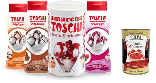 Kit per decorazioni per dolci e gelati Toschi, Kit für Dekorationen für Süßigkeiten und Eiscreme -Toschi + Italian Gourmet plpa 400g Kit per decorazioni per dolci e gelati Toschi, Kit für Dekorationen für Süßigkeiten und Eiscreme -Toschi + Italian Gourmet plpa 400g von Italian Gourmet E.R.