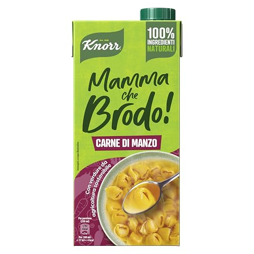 Italian Gourmet E.R. Knor Mamma che Brodo! Carne di Manzo Rindfleisch1lt + Italian gourmet polpa 400g Italian Gourmet E.R. Knor Mamma che Brodo! Carne di Manzo Rindfleisch1lt + Italian gourmet polpa 400g von Knorr