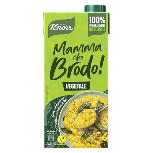 Knor Mamma che Brodo! Vegetale Gemüse 1Lt +Italian gourmet polpa 400g von Italian Gourmet E.R.