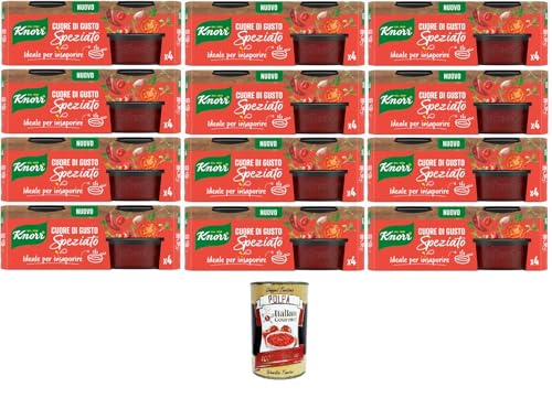 Knorr Cuore di Gusto Speziato Herz mit würzigem Geschmack ideal zum Würzen 12x 104gr +Italian Gourmet polpa 400g Knorr Cuore di Gusto Speziato Herz mit würzigem Geschmack ideal zum Würzen 12x 104gr +Italian Gourmet polpa 400g von Italian Gourmet E.R.