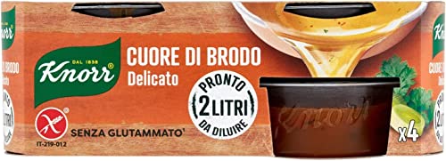 Knorr Cuore di brodo Delicato Herz der Brühe sanft reich an Geschmack von Italian Gourmet E.R.