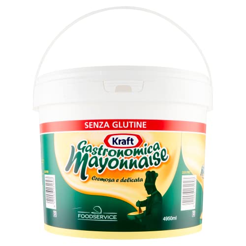 Kraft Gastronomica Soße Sauce Cremige und Zarte Mayonnaise Glutenfrei 4950ml Eimer Kraft Gastronomica Soße Sauce Cremige und Zarte Mayonnaise Glutenfrei 4950ml Eimer von Italian Gourmet E.R.