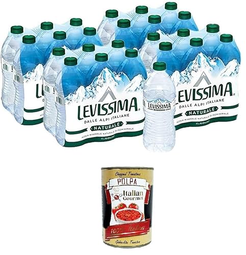 LEVISSIMA, Acqua Oligominerale Naturale 24x50cl+ Italian Gourmet polpa 400g LEVISSIMA, Acqua Oligominerale Naturale 24x50cl+ Italian Gourmet polpa 400g von Italian Gourmet E.R.
