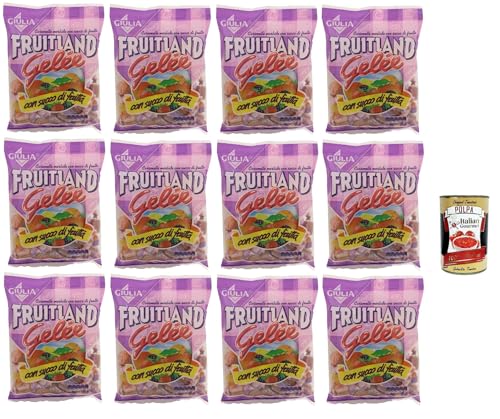 La Giulia, Fruitland Caramelle Gelee, Original Caramelle alla frutta, frucht bonbons, lollies Süßigkeiten 12x 300g + italian Gourmet polpa 400g La Giulia, Fruitland Caramelle Gelee, Original Caramelle alla frutta, frucht bonbons, lollies Süßigkeiten 12x 300g + italian Gourmet polpa 400g von Italian Gourmet E.R.