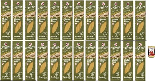 La Molisana, Spaghetti N.15 Senza Nudeln Glutine, Gluten -freie Pasta und Bronzezeichnung mit Vollreis, Mais und Quinoa, Kochzeit 10 Minuten, 24x 400 g + Italian Gourmet polpa 400g La Molisana, Spaghetti N.15 Senza Nudeln Glutine, Gluten -freie Pasta und Bronzezeichnung mit Vollreis, Mais und Quinoa, Kochzeit 10 Minuten, 24x 400 g + Italian Gourmet polpa 400g von Italian Gourmet E.R.