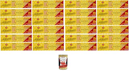 La Molisana, Spaghetti mit Lupinen, Protein-Tagliatelle mit Lupinenmehl und italienischem Hartweizengrieß - bronzegezogen,24x400gr + Italian gourmet polpa 400g La Molisana, Spaghetti mit Lupinen, Protein-Tagliatelle mit Lupinenmehl und italienischem Hartweizengrieß - bronzegezogen,24x400gr + Italian gourmet polpa 400g von Italian Gourmet E.R.
