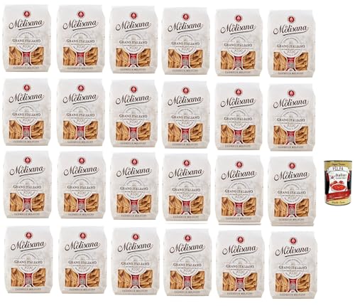 La Molisana Caserecce N. 29 Pasta Lenta Lavorazione Teigwaren aus Hartweizengrieß Bronze-Zeichnung 24x 500g + Italian Gourmet polpa 400g La Molisana Caserecce N. 29 Pasta Lenta Lavorazione Teigwaren aus Hartweizengrieß Bronze-Zeichnung 24x 500g + Italian Gourmet polpa 400g von Italian Gourmet E.R.