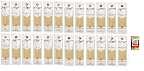 La Molisana Pasta, Spaghetto Quadrato n. 1, Italienische Weizennudeln - Bronze -durchbohrt, rau und hartnäckig mit ausgezeichneter Kochhalte - 24x 500 g + italian Gourmet polpa 400g La Molisana Pasta, Spaghetto Quadrato n. 1, Italienische Weizennudeln - Bronze -durchbohrt, rau und hartnäckig mit ausgezeichneter Kochhalte - 24x 500 g + italian Gourmet polpa 400g von Italian Gourmet E.R.