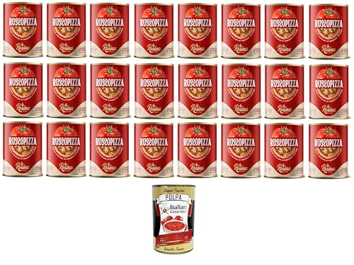 La Rosina RussoPizza Polpa Finissima di Pomodoro Tomatenmark 24x400gr + Italian Gourmet polpa 400g La Rosina RussoPizza Polpa Finissima di Pomodoro Tomatenmark 24x400gr + Italian Gourmet polpa 400g von Italian Gourmet E.R.