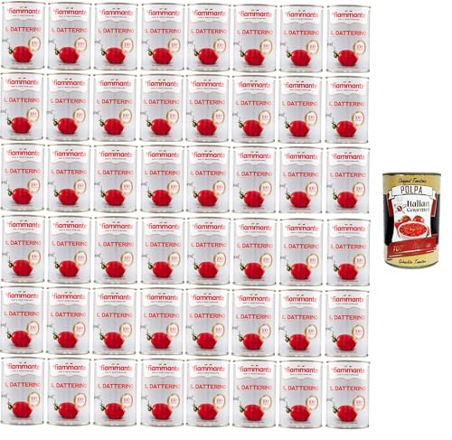 La fiammante Il pomodorino Datterino Die Datterino-Tomate 100% Italiani 48x400g+ Italian Gourmet polpa 400g La fiammante Il pomodorino Datterino Die Datterino-Tomate 100% Italiani 48x400g+ Italian Gourmet polpa 400g von Italian Gourmet E.R.