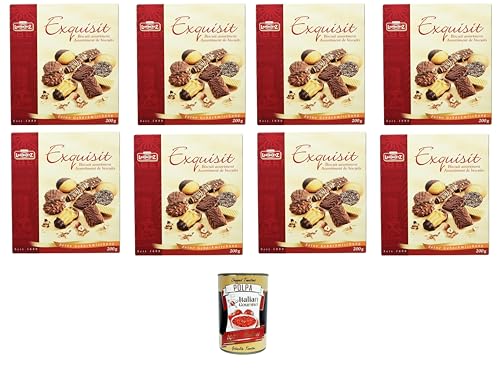Lambertz Exquisit Gebäckmischung, Auswahl an Keksen, 8x 200 g +Italian Gourmet polpa 400g Lambertz Exquisit Gebäckmischung, Auswahl an Keksen, 8x 200 g +Italian Gourmet polpa 400g von Italian Gourmet E.R.