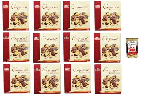 Lambertz Exquisit Gebäckmischung, Auswahl an Keksen,12x 200 g +Italian Gourmet polpa 400g Lambertz Exquisit Gebäckmischung, Auswahl an Keksen,12x 200 g +Italian Gourmet polpa 400g von Italian Gourmet E.R.