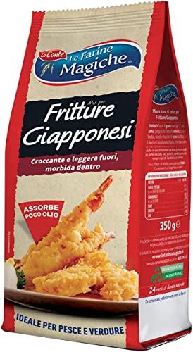 Le Farine Magiche Farina Fritture Giapponesi-Tempura, Aromatische Note, Ideal für Teig, 350 g-Packung Le Farine Magiche Farina Fritture Giapponesi-Tempura, Aromatische Note, Ideal für Teig, 350 g-Packung von Italian Gourmet E.R.