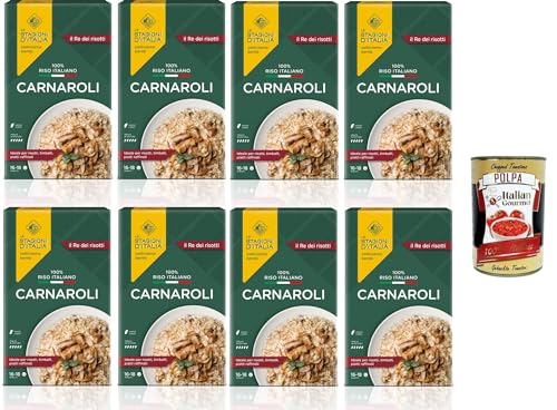 Le Stagioni D'Italia Riso Carnaroli Reis 8x1kg + Italian Gourmet polpa 400g Le Stagioni D'Italia Riso Carnaroli Reis 8x1kg + Italian Gourmet polpa 400g von Italian Gourmet E.R.