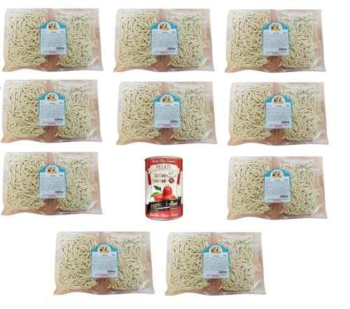 Le Vie del Grano- Trofie Mit Hartweizengrieß stabilisierte Nudeln 10x 500gr + Italian Gourmet pelati 400g Le Vie del Grano- Trofie Mit Hartweizengrieß stabilisierte Nudeln 10x 500gr + Italian Gourmet pelati 400g von Italian Gourmet E.R.