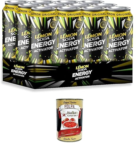 Lemonsoda Energy Activator - Geschmack LEMON ORIGINAL - 12x 330 ml+ Italian Gourmet polpa 400g Lemonsoda Energy Activator - Geschmack LEMON ORIGINAL - 12x 330 ml+ Italian Gourmet polpa 400g von Italian Gourmet E.R.