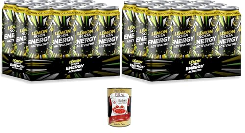 Lemonsoda Energy Activator - Geschmack LEMON ORIGINAL - 24x 330 ml+ Italian Gourmet polpa 400g Lemonsoda Energy Activator - Geschmack LEMON ORIGINAL - 24x 330 ml+ Italian Gourmet polpa 400g von Italian Gourmet E.R.